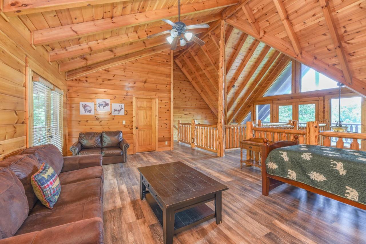 Smokystays 6 Bedroom Cabin Pigeon Forge Exterior photo